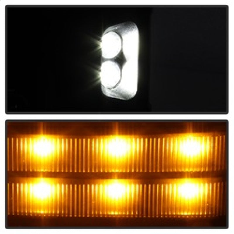 SPYDER xTune Chevy Silverado 99-02 G2 Heated Amber LED Signal Telescoping Mirrors MIR-CS99S-G2-PWH-AM-SET 9936678