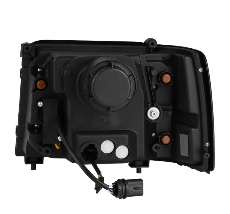 AlphaRex 92-96 Ford F-Series/Bronco NOVA-Series LED Proj Headlight Alpha-Bk w/Actv Light SS & SBDRL 880269