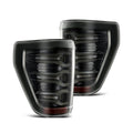 AlphaRex 21-22 Ford F150 LUXX LED Projector Tail Lights - Alpha-Black 653010