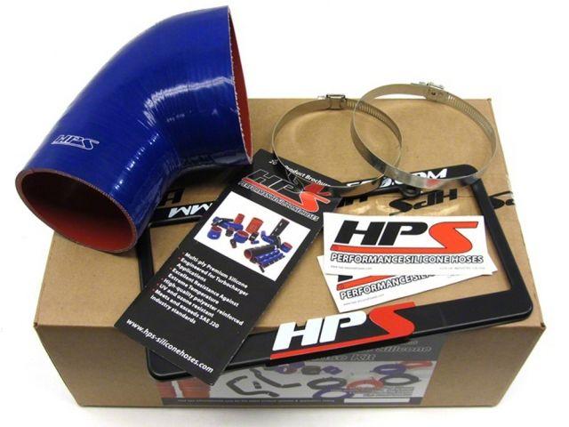 HPS Blue Reinforced Silicone Post MAF Air Intake Hose Kit BMW 01-06 E46 M3
