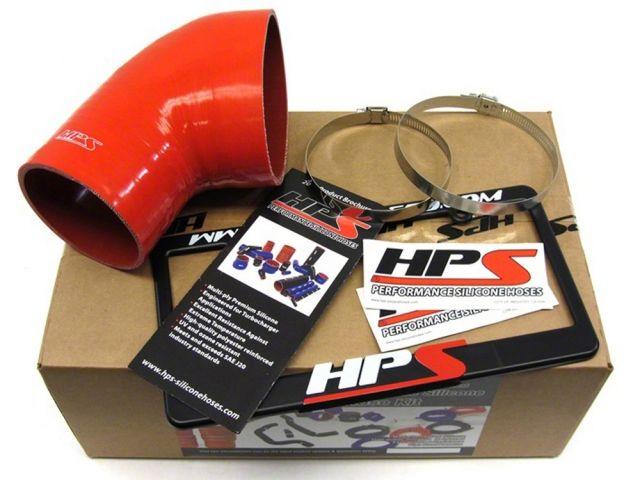 HPS Red Reinforced Silicone Post MAF Air Intake Hose Kit BMW 01-06 E46 M3