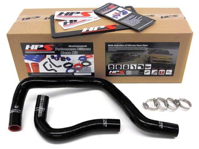 HPS Black Reinforced Silicone Radiator Hose Kit Coolant Acura 94-01 Integra LS RS GS GSR