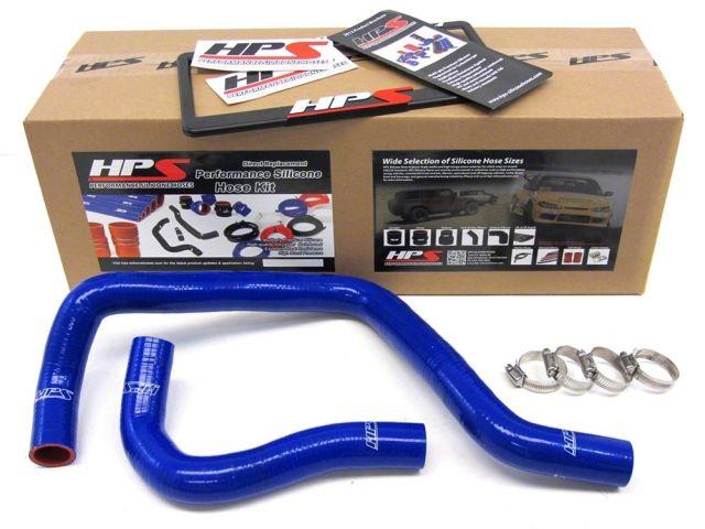 HPS Blue Reinforced Silicone Radiator Hose Kit Coolant Acura 94-01 Integra LS RS GS GSR