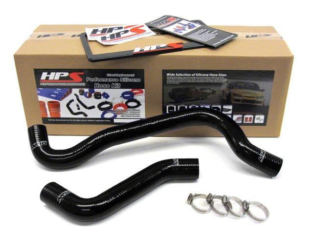 HPS Black Reinforced Silicone Radiator Hose Kit Coolant Dodge 03-05 Neon SRT-4 Turbo
