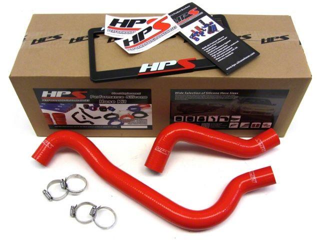 HPS Red Reinforced Silicone Radiator Hose Kit Coolant Dodge 03-05 Neon SRT-4 Turbo