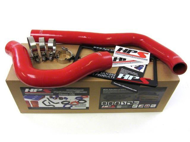 HPS Red Reinforced Silicone Radiator Hose Kit Coolant Dodge 99-02 Ram Pickup 5.9L Diesel Cummins