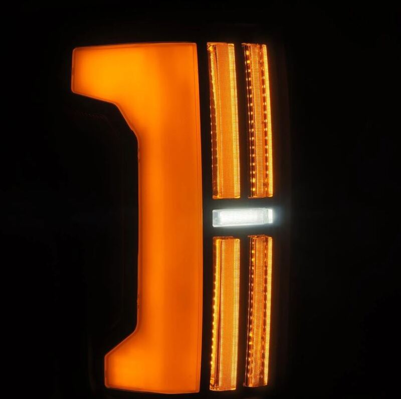 AlphaRex 07-13 Toyota Tundra Nova-Series LED Tail Lights - Black 670032