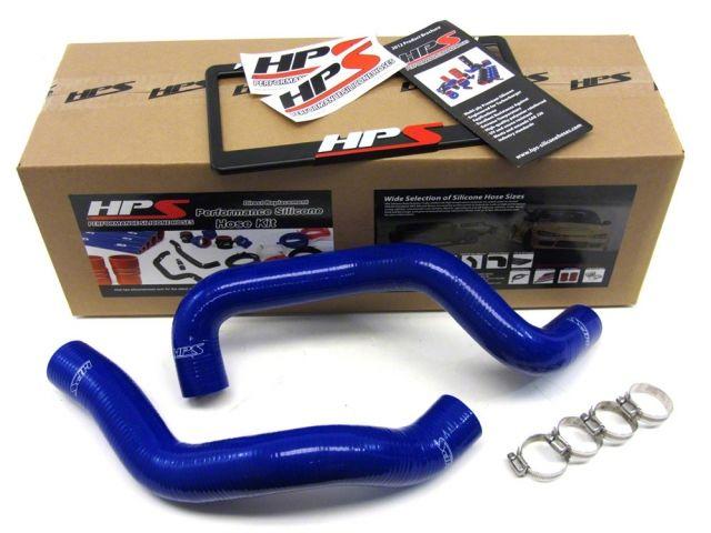 HPS Blue Reinforced Silicone Radiator Hose Kit Coolant Ford 94-95 Mustang GT / Cobra