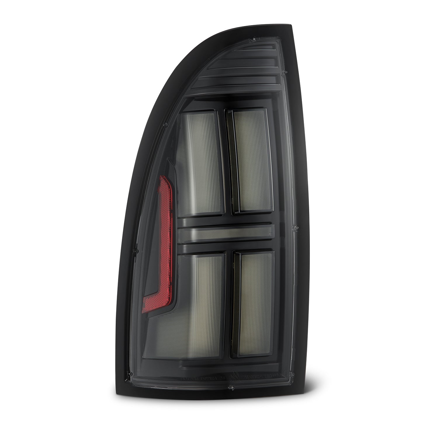 AlphaRex 05-15 Toyota Tacoma NOVA Prismatic LED Tail Lights - Alpha-Black 680062