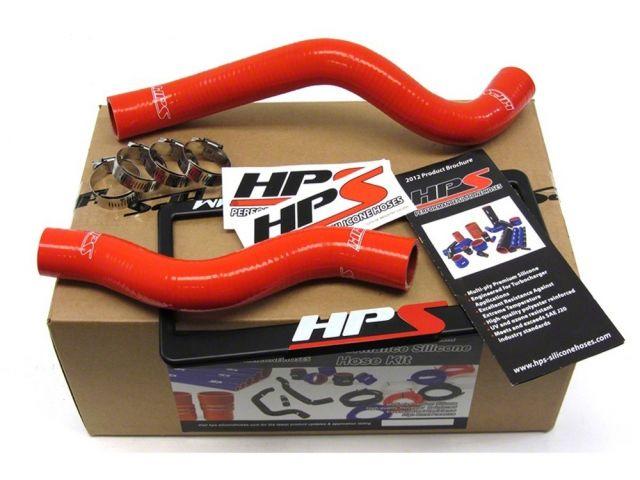 HPS Red Reinforced Silicone Radiator Hose Kit Coolant Honda 12-15 Civic Non Si 1.8L