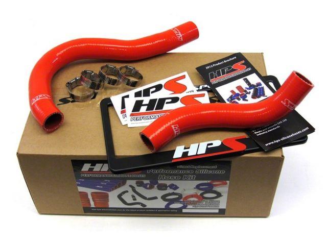 HPS Red Reinforced Silicone Radiator Hose Kit Coolant Honda 02-05 Civic Si