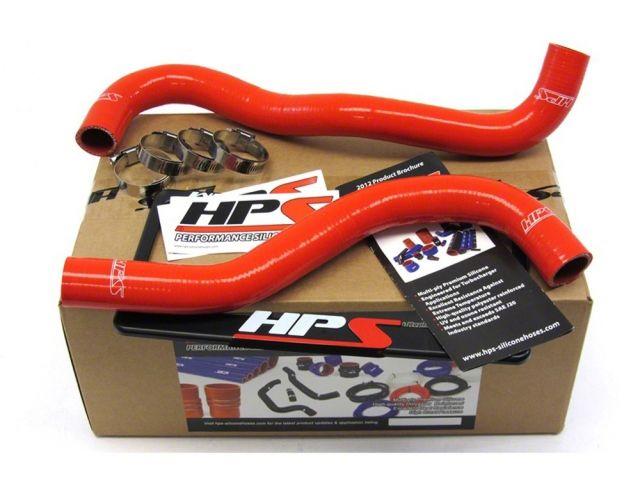 HPS Red Reinforced Silicone Radiator Hose Kit Coolant Honda 12-15 Civic Si