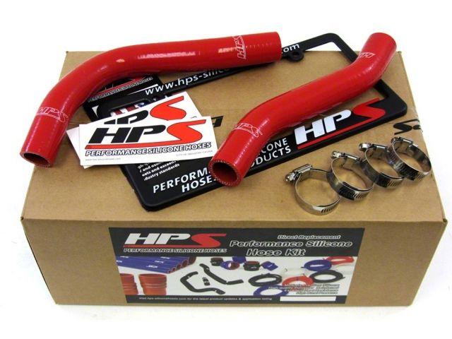 HPS Red Reinforced Silicone Radiator Hose Kit Coolant Honda 11-16 CRZ