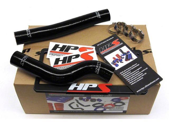HPS Black Reinforced Silicone Radiator Hose Kit Coolant Hyundai 10-12 Genesis Coupe 2.0T Turbo