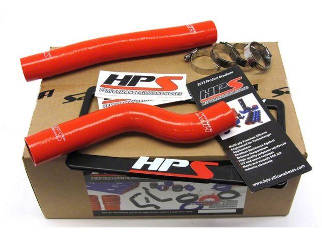 HPS Red Reinforced Silicone Radiator Hose Kit Coolant Hyundai 10-12 Genesis Coupe 2.0T Turbo