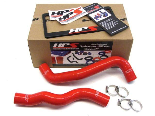 HPS Red Reinforced Silicone Radiator Hose Kit Coolant Nissan 09-18 370Z