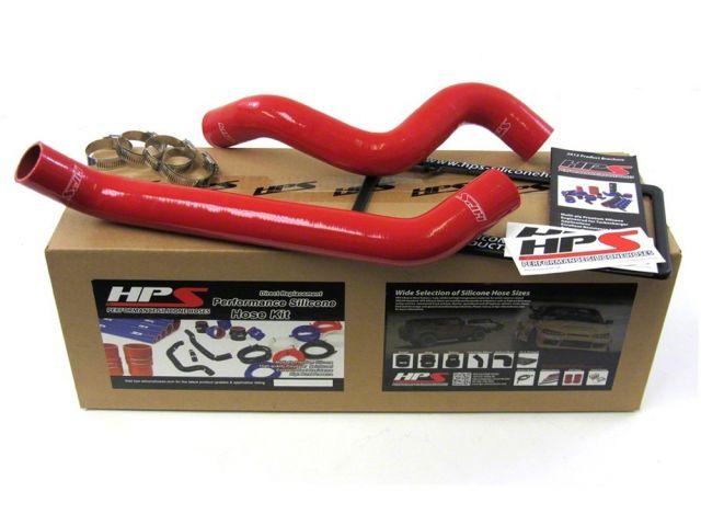 HPS Red Reinforced Silicone Radiator Hose Kit Coolant Jeep 07-11 Wrangler JK 3.8L V6