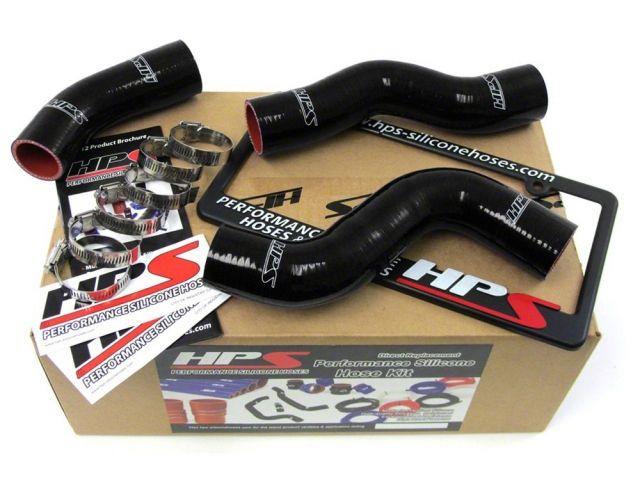HPS Black Reinforced Silicone Radiator Hose Kit Coolant Lexus 96-97 LX450 FJ80 4.5L I6
