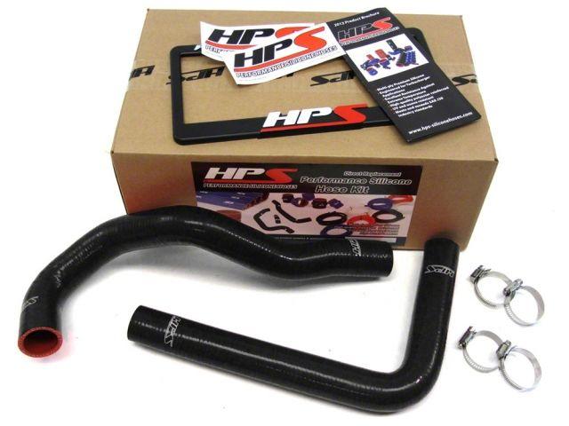 HPS Black Reinforced Silicone Radiator Hose Kit Coolant Lexus 92-99 SC300 with 1JZGTE or 2JZGTE Engine Swap