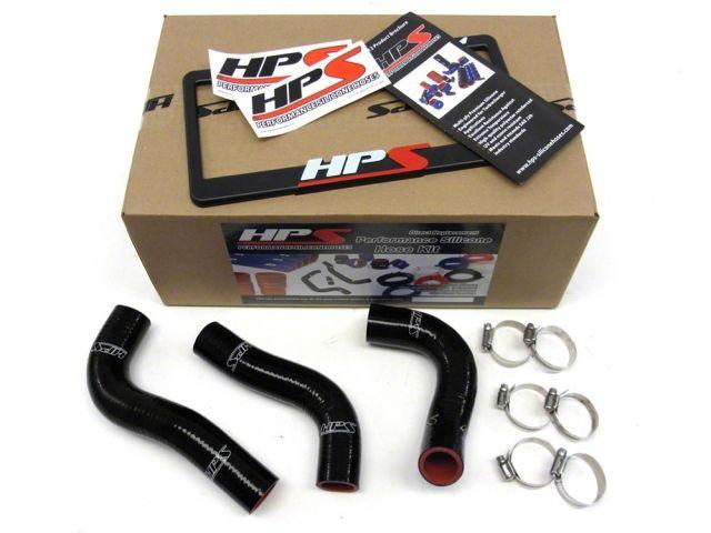HPS Black Reinforced Silicone Radiator Hose Kit Coolant Mazda 90-93 Miata