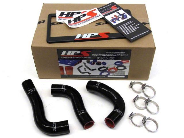 HPS Black Reinforced Silicone Radiator Hose Kit Coolant Mazda 94-97 Miata
