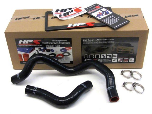 HPS Black Reinforced Silicone Radiator Hose Kit Coolant Mazda 99-05 Miata