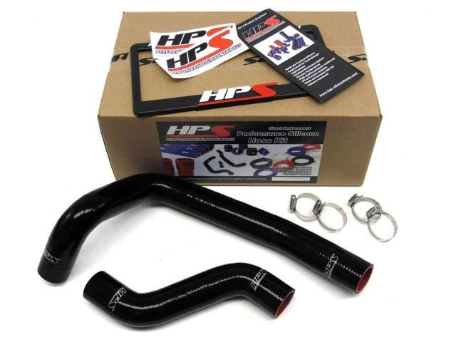 HPS Black Reinforced Silicone Radiator Hose Kit Coolant Mazda 93-97 RX7 FD3S
