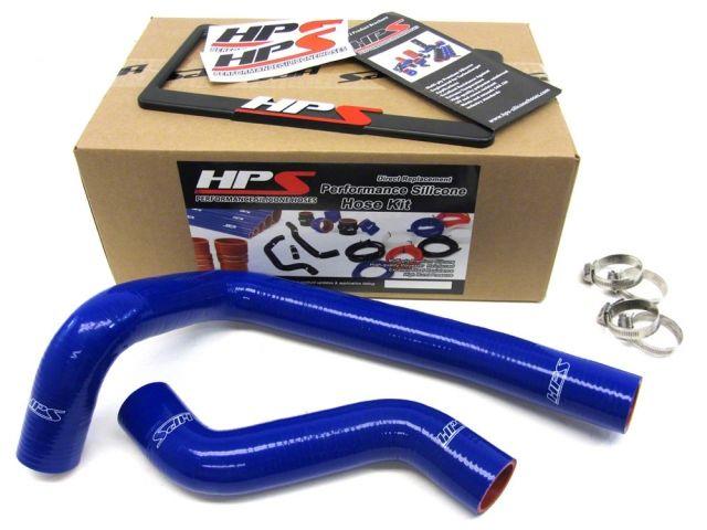HPS Blue Reinforced Silicone Radiator Hose Kit Coolant Mazda 93-97 RX7 FD3S