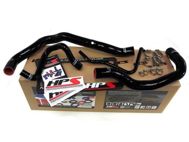 HPS Silicone Radiator Hose Black 02-08 Mini Cooper S Supercharged