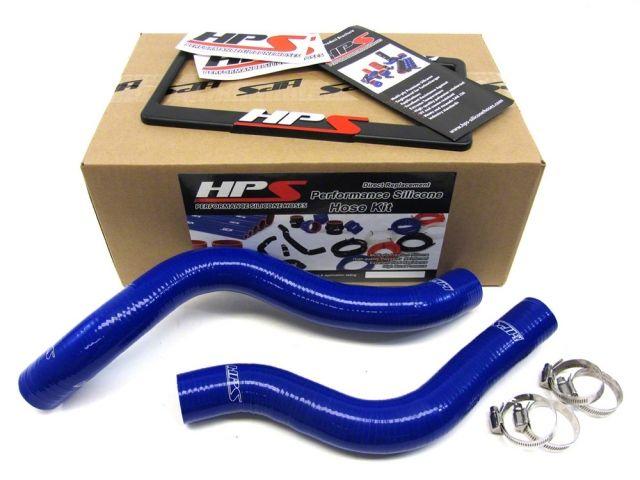 HPS Blue Reinforced Silicone Radiator Hose Kit Coolant Mitsubishi 90-94 Eclipse 2.0L