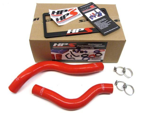 HPS Red Reinforced Silicone Radiator Hose Kit Coolant Mitsubishi 90-94 Eclipse 2.0L