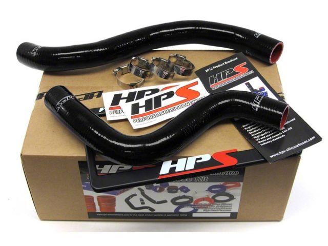 HPS Black Reinforced Silicone Radiator Hose Kit Coolant Mitsubishi Lancer EVO 9