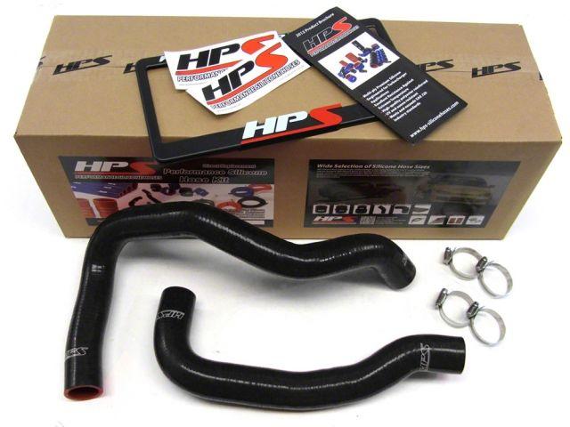 HPS Black Reinforced Silicone Radiator Hose Kit Coolant Nissan 89-98 240SX w/ KA