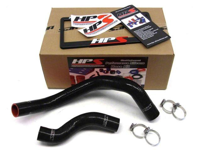 HPS Black Reinforced Silicone Radiator Hose Kit Coolant Nissan 89-98 240SX w/ SR20DET