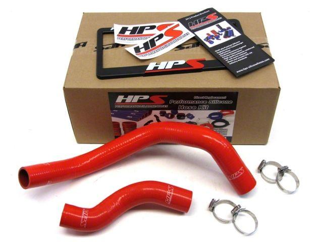 HPS Red Reinforced Silicone Radiator Hose Kit Coolant Nissan 89-98 240SX w/ SR20DET