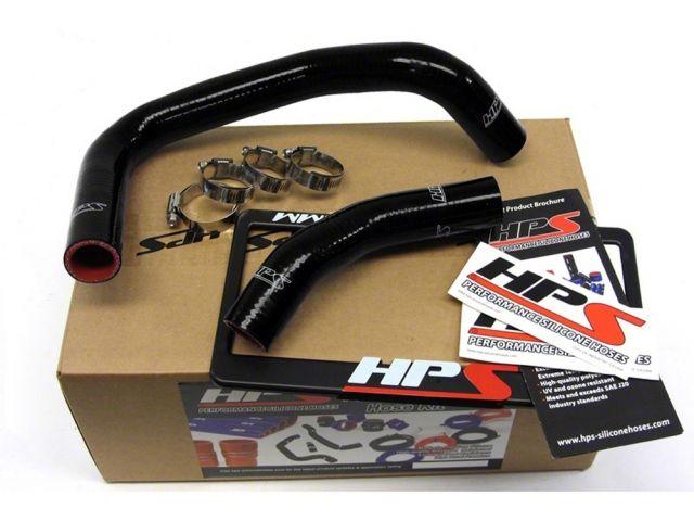 HPS Black Reinforced Silicone Radiator Hose Kit Coolant Toyota 85-87 Corolla AE86