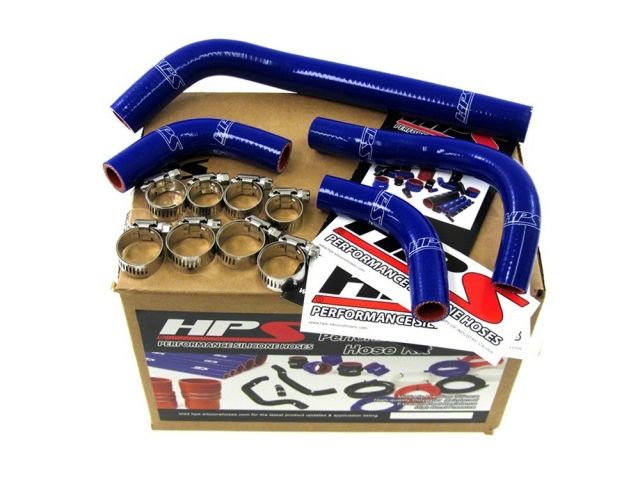 HPS Blue Reinforced Silicone Radiator Hose Kit Coolant Honda 04-09 CRF250X