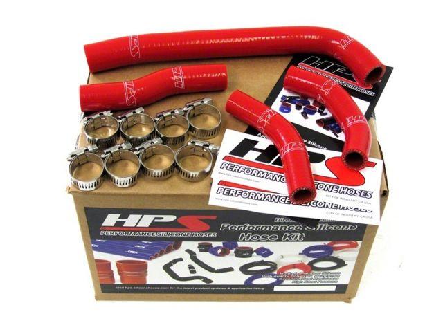 HPS Red Reinforced Silicone Radiator Hose Kit Coolant Honda 10-13 CRF250R
