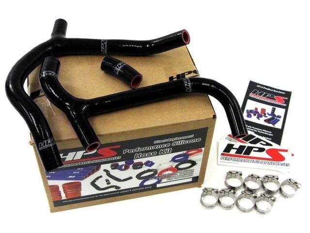 HPS Black Reinforced Silicone Radiator Hose Kit Coolant Honda 09-12 CRF450R
