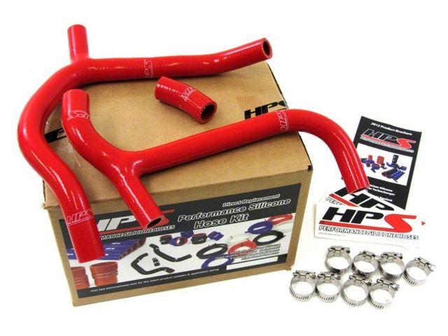HPS Red Reinforced Silicone Radiator Hose Kit Coolant Honda 09-12 CRF450R