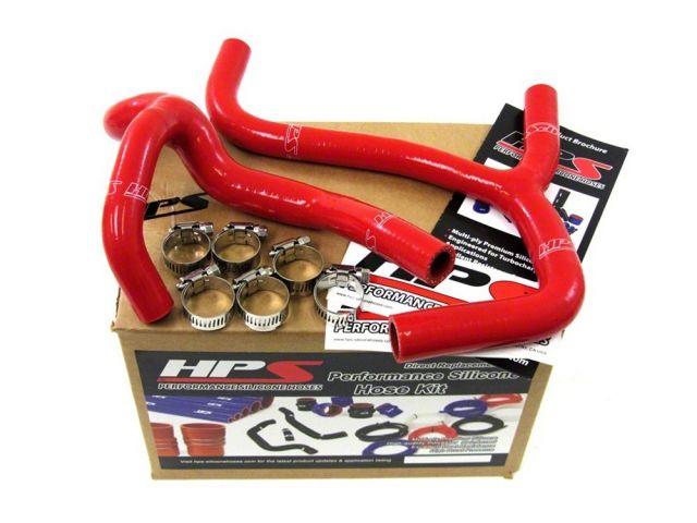 HPS Red Reinforced Silicone Radiator Hose Kit Coolant Honda 03-04 CRF450R