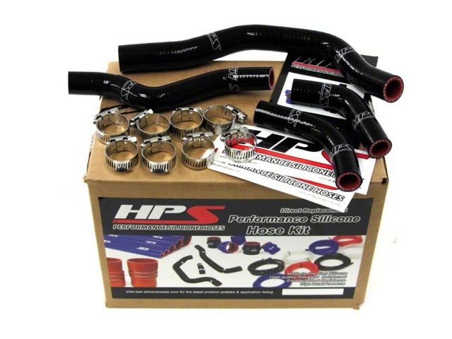 HPS Black Reinforced Silicone Radiator Hose Kit Coolant Honda 05-09 CRF450X