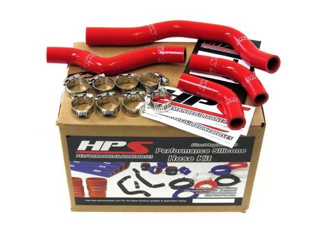 HPS Red Reinforced Silicone Radiator Hose Kit Coolant Honda 05-09 CRF450X