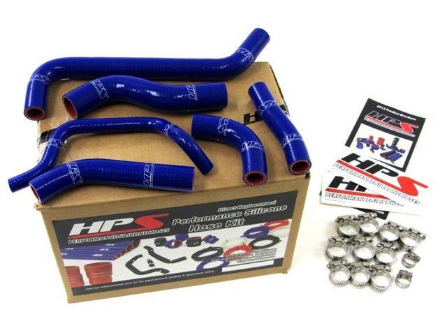HPS Blue Reinforced Silicone Radiator Hose Kit Coolant Kawasaki 10-11 KX450F