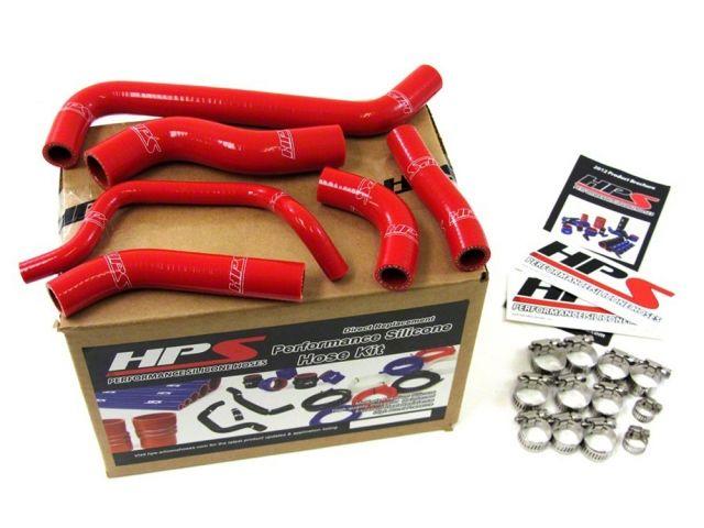 HPS Red Reinforced Silicone Radiator Hose Kit Coolant Kawasaki 10-11 KX450F