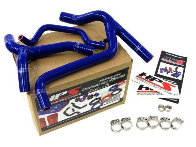 HPS Blue Reinforced Silicone Radiator Hose Kit Coolant Kawasaki 10-12 KX450F