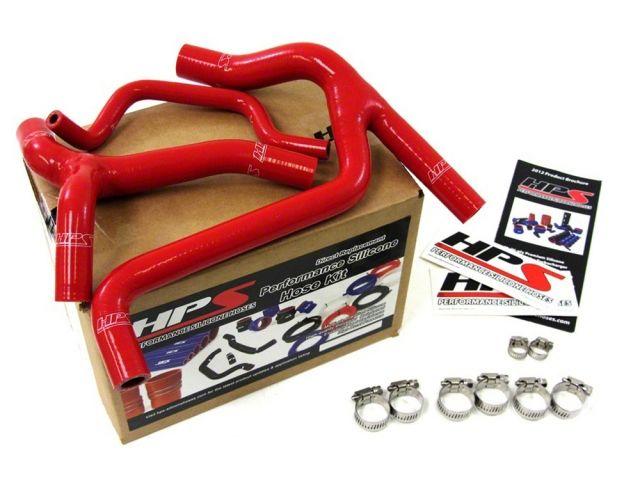 HPS Red Reinforced Silicone Radiator Hose Kit Coolant Kawasaki 10-12 KX450F