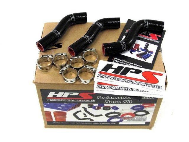HPS Black Reinforced Silicone Radiator Hose Kit Coolant KTM 07-10 250SXF