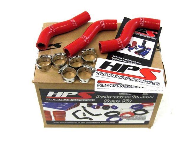 HPS Red Reinforced Silicone Radiator Hose Kit Coolant KTM 07-10 250SXF
