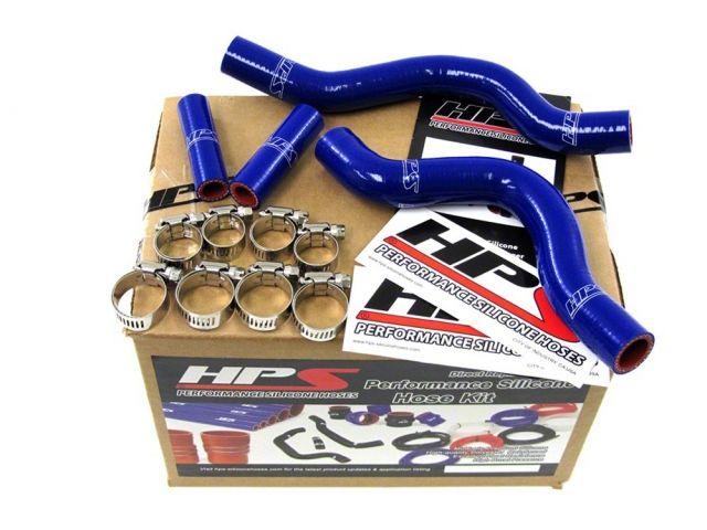 HPS Blue Reinforced Silicone Radiator Hose Kit Coolant Suzuki 01-11 RM250